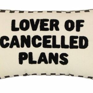 Lover of Cancelled Plans Pillow